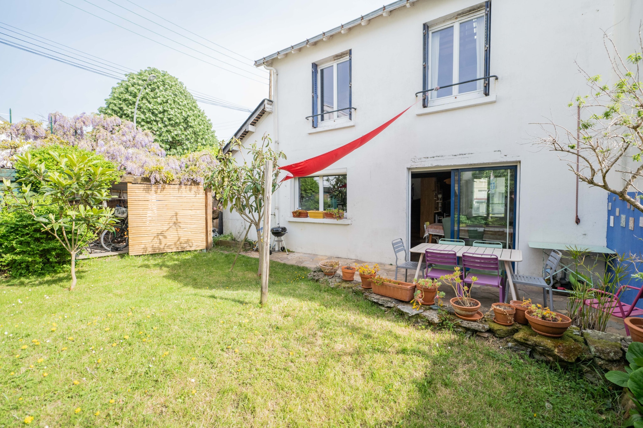 AMERICAINS – Maison de 100m2 avec jardin